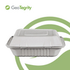 Biodegradable Take Out Disposable Clamshell Bagasse Food 9