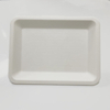 Biodegradable Restaurant Compostable Meat Bagasse Frozen Food 8" x 6" x 0.6" Tray