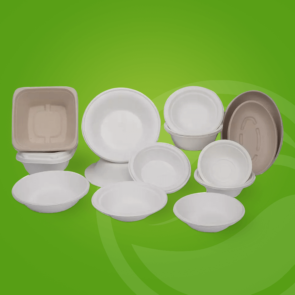 Custom Take Away Sugarcane Bagasse Bowl