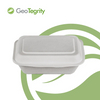 Compostable Take Out Biodegrabable Bagasse Lunch 6" x 4" Hinged Contianer