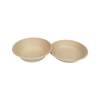 Bagasse Salad Bowls with Lids (750/1000/1250ml) - Heavy Duty Compostable Sugarcane Takeout Containers - PFAS Free, Microwave Safe & Leak Proof Round Food Bowls for Soup, Salad