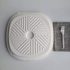 13.9″ Compostable Pizza Box – Sugarcane Bagasse Eco Friendly Tableware – PFAS Free & BPI Certified Disposable Pizza Packaging