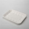 Disposable Sugarcane Pulp Biodegradable Bagasse Tray Food Container Bagasse Rectangular Tray