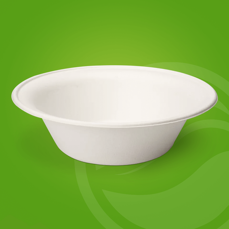 Wholesale Eco Friendly Paper Food Containers Disposable Biodegradable Sugarcane Bagasse Paper Hot Food Salad And Soup Bowl