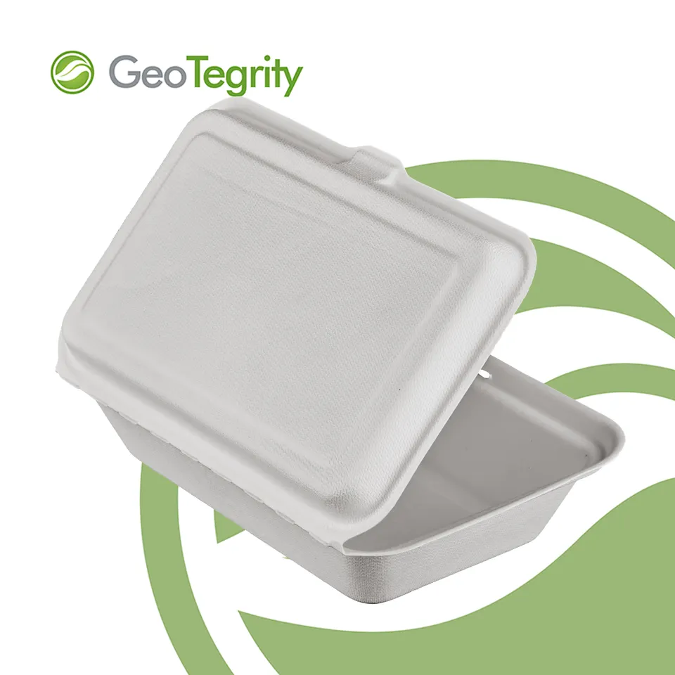 Biodegradable Bagasse Pulp Disposable takeaway 9