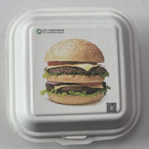 Clamshell Take Out Food Containers 6 * 6