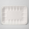 Disposable Sugarcane Pulp Biodegradable Bagasse Tray Food Container Bagasse Rectangular Tray