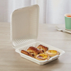 Biodegradable Take Out Disposable Clamshell Bagasse Food 8