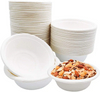 Disposable Take Away Container Biodegradable Salad Paper Bowl Multi-function Paper Microwave Safe Soup 29 oz (850ml) Container