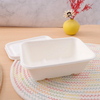 Biodegradable bagasse pulp disposable 24oz trays for food and fruit