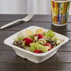 Compostable SugarCane Bagasse Biodegradable Eco-Friendly Food Container 24 Oz (680ml) Square Bowl