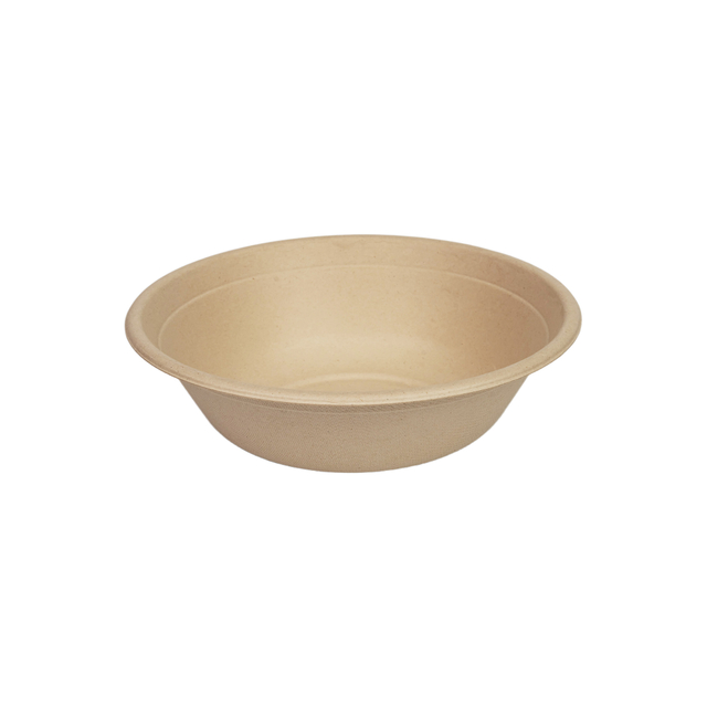Bagasse Salad Bowls with Lids (750/1000/1250ml) - Heavy Duty Compostable Sugarcane Takeout Containers - PFAS Free, Microwave Safe & Leak Proof Round Food Bowls for Soup, Salad