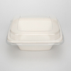 Compostable SugarCane Bagasse Biodegradable Eco-Friendly Food Container 24 Oz (680ml) Square Bowl