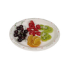 EcoParty 6" Printed Sugarcane Bagasse Plates, Round & Disposable for Parties