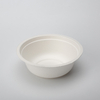 Biodegradable Disposable Sugarcane Bagasse Paper Pulp Molding Soup Salad Bowl with Lid Sugarcane Bagasse Bowl