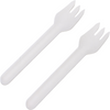 Premium 100% Biodegradable Bagasse Forks – 100pcs Heavy-Duty, Compostable & Eco-Friendly Sustainable Cutlery
