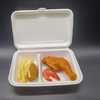 Custom Biodegradable Disposable Paper Food Takeaway 9 X 6" 2-C Box