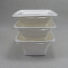 Compostable SugarCane Bagasse Biodegradable Eco-Friendly Food Container 24 Oz (680ml) Square Bowl