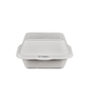 Eco-Friendly Pulp Mould Takeaway Packaging Disposable Sugarcane Bagasse Burger Box Biodegradable