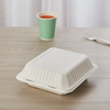 Biodegradable Take Out Disposable Clamshell Bagasse Food 8