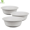 Biodegradable Disposable Sugarcane Bagasse Paper Pulp Molding Soup Salad Bowl with Lid Sugarcane Bagasse Bowl