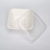 Biodegradable Square Sugarcane Bagasse Food Container with Din Certco And OK Compost Home Bowls Customized Packing Bagasse Pulp