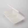 Custom Biodegradable Disposable Paper Food Takeaway 9 X 6" 2-C Box