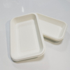 Biodegradable compostable sugarcane bagasse meat 16oz tray