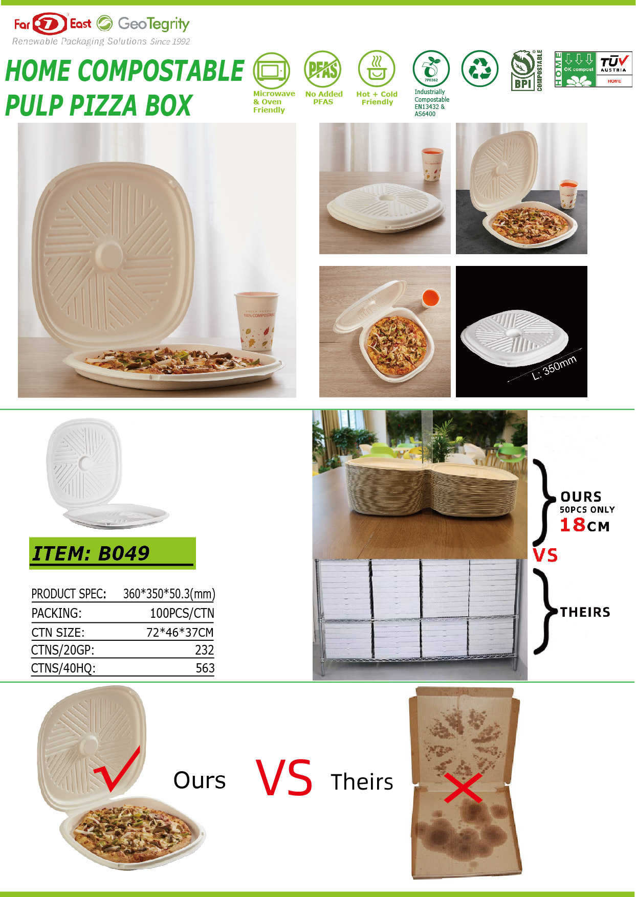 pizza披萨盒B049