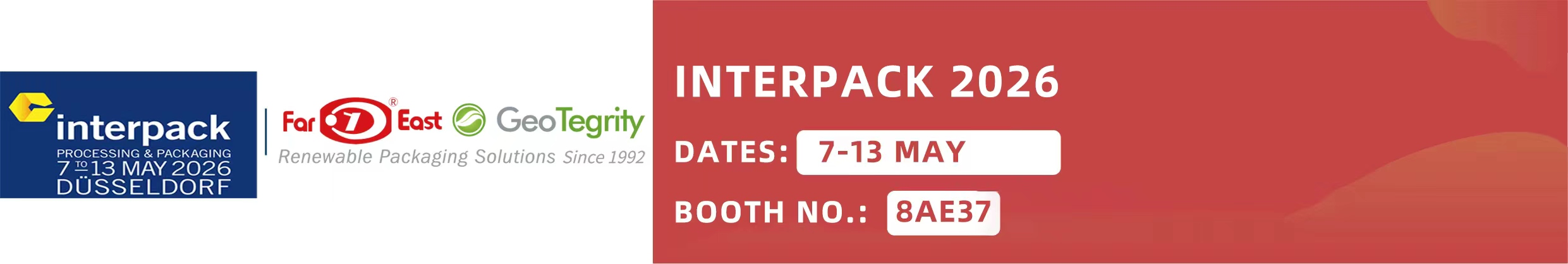 Disposable Pizza Packaging Exhibition Booth